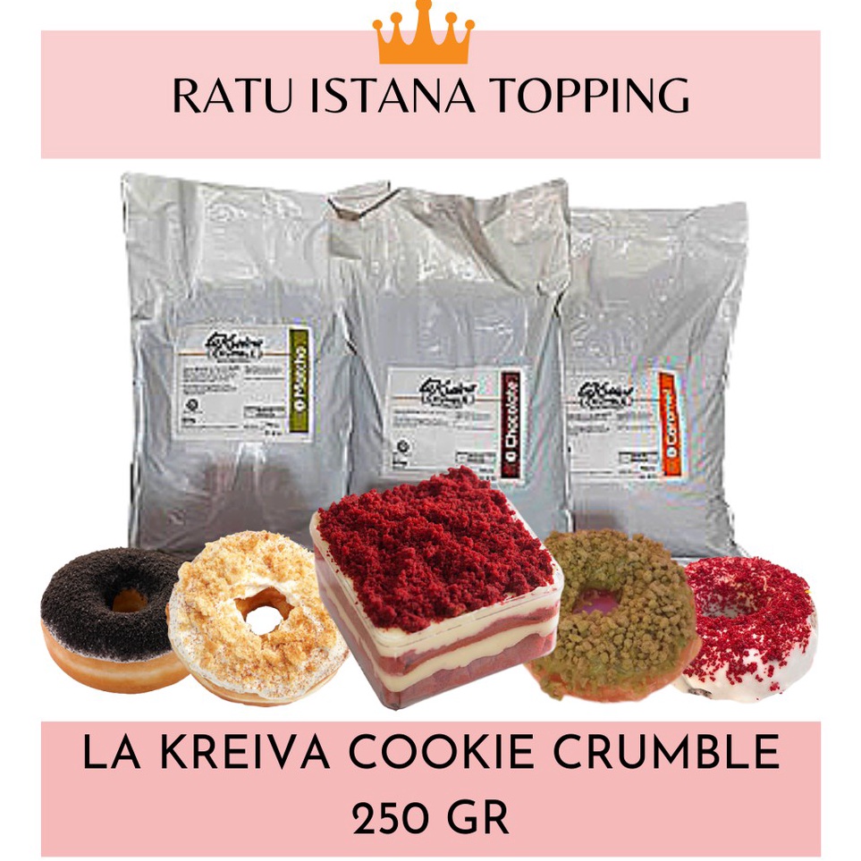 

Cek Disini LA KREIVA FINE CRUMBLE REPACK 25 GRCOOKIE CRUMBLETOPPING DONATTOPING PISANG COKLAT