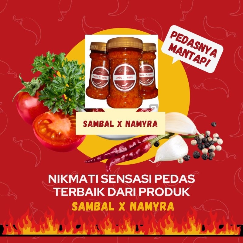 

Sambal X namyra Sambal Cumi mercon | sambal sapi mercon | sambal bawang