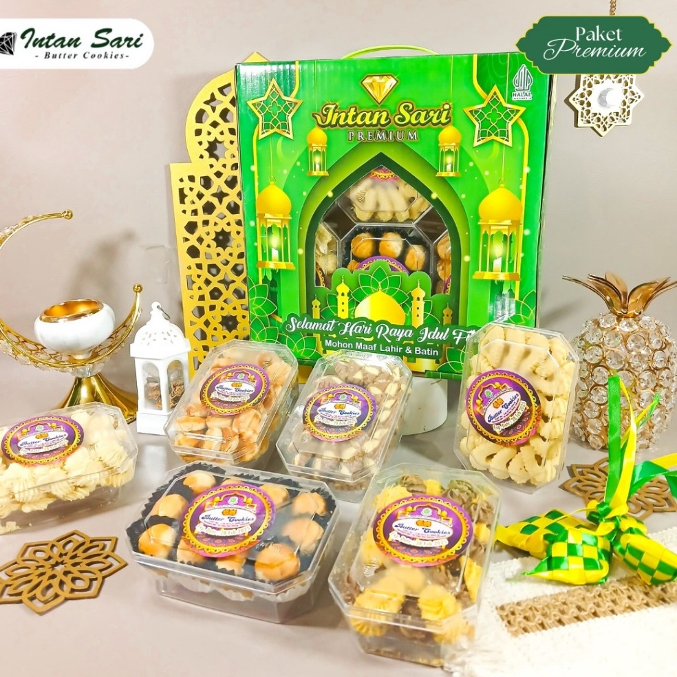 

Langsung dibeli KUE LEBARAN INTAN SARI PAKET KUE PREMIUM KUE KERING 6 TOPLES PAKET KUE KERING