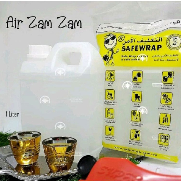 

NEW air zamzam 1 lt 1asli tidak di campur Harga Promo