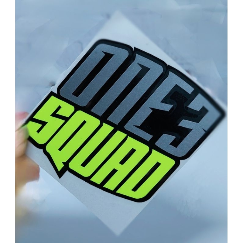 

Sticker ONE3 SQUAD Stiker cutting