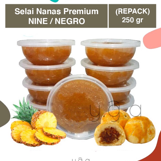 

Harga Terbaik Selai Nastar Premium The NINE REPACK 25gr Sele Isian Nanas