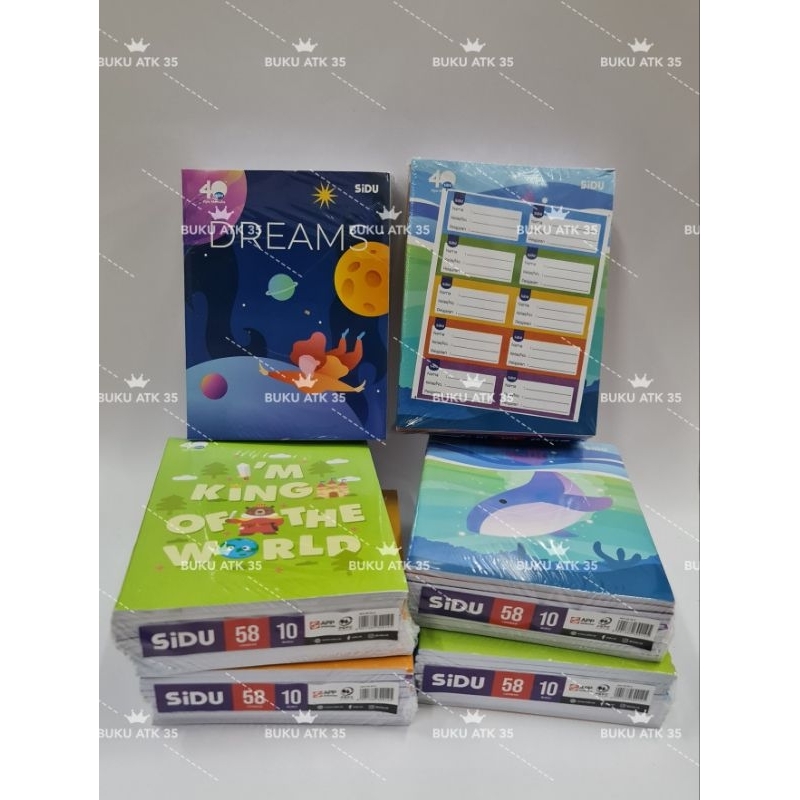 

Buku Tulis MURAH SIDU isi 58 lembar