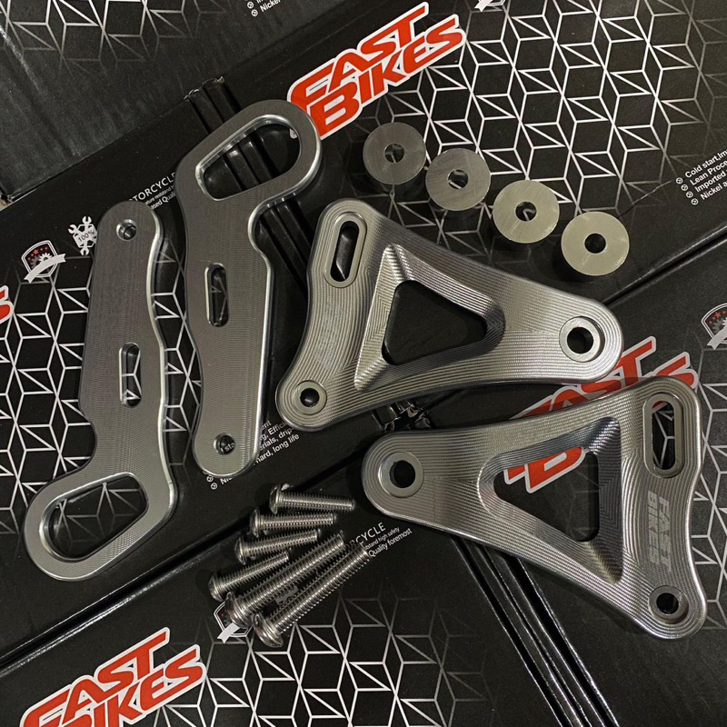 Kupingan Breket Lampu Ninja SS Ninja R Kupingan Cnc Lampu Ninja SS Ninja R Fast Bikes