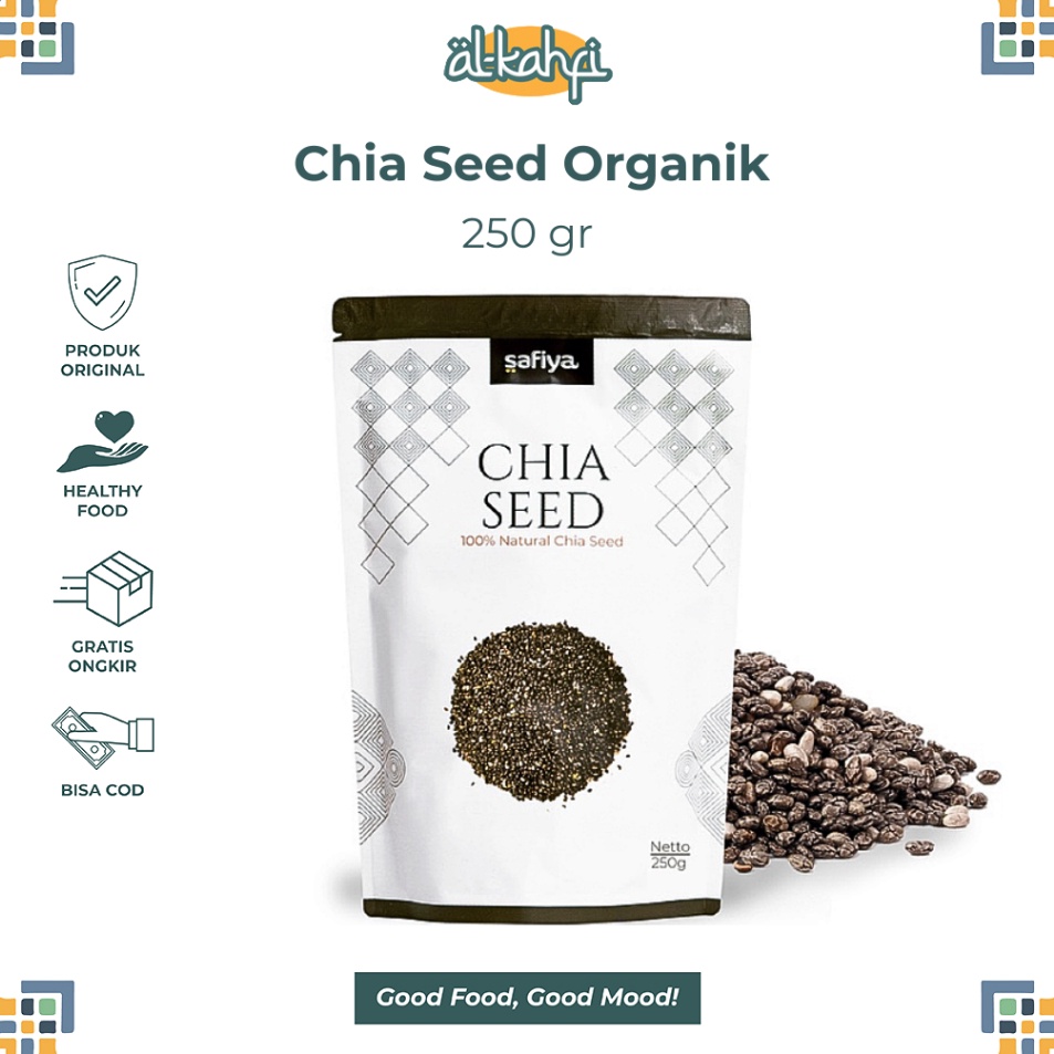 

Cekout sekarang Organic Chia Seed 25 Gram Organic Black Chia Biji Chia Original Premium