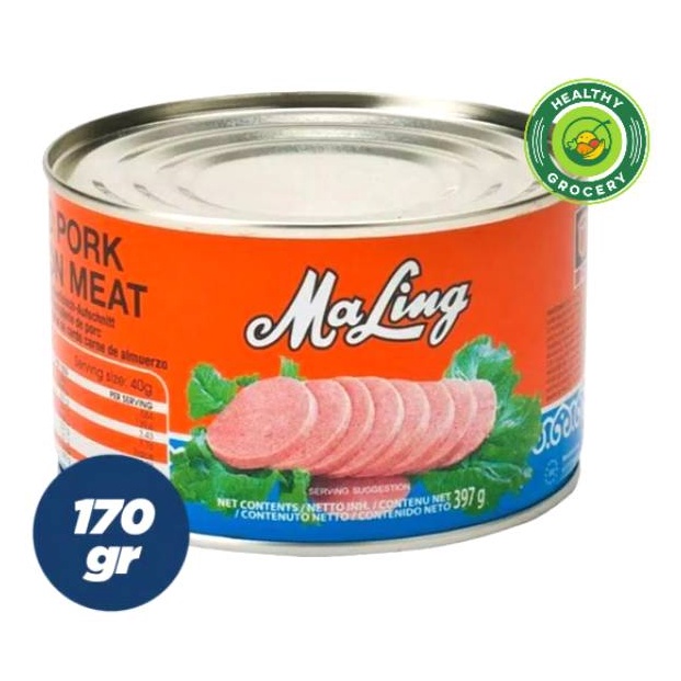 

Pesan aja Maling 17gr Pork Luncheon Meat Daging Maling Maling TTS Luncheon Pork Meat Ma Ling Ham Daging Babi Maling NON HALAL