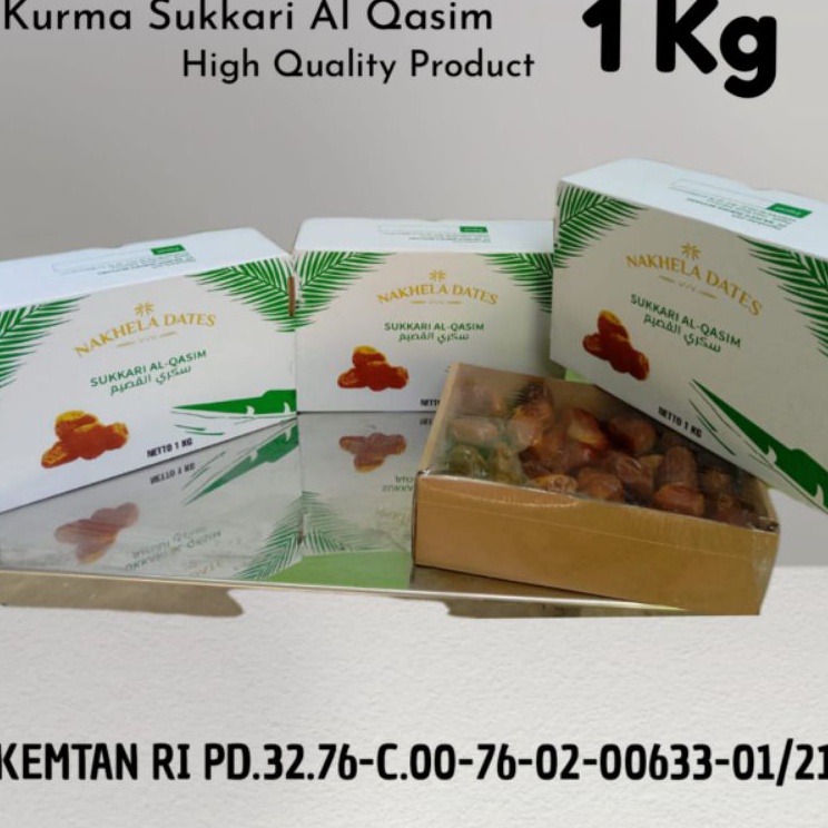 

Pasti Untung 1 Kg Kurma sukkari AlQasim Sukari NAKHELA DATES