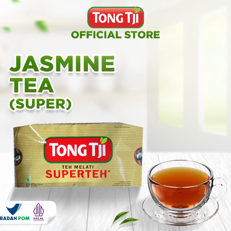 

Cuma hari ini Tong Tji Super Jasmine Tea 25g Teh Seduh per Pack