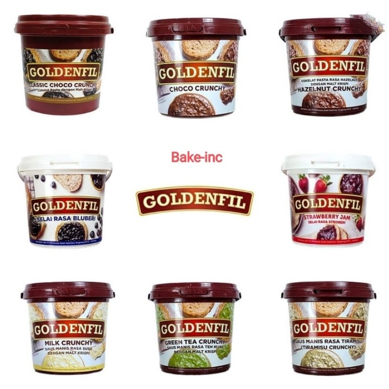 

Prioritas Bakeinc Goldenfill Choco Crunchy 1 kg