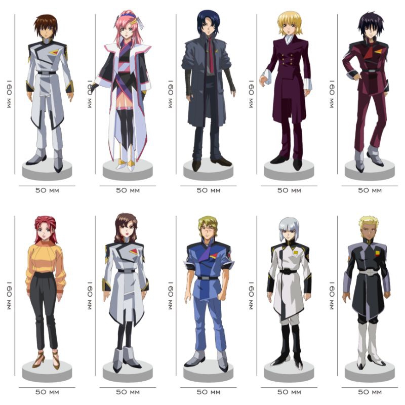 GUNDAM SEED FREEDOM ACRYLIC STAND / STANDE FIGURE ANIME GUNDAM SERIES GUNDAM SEED FREEDOM