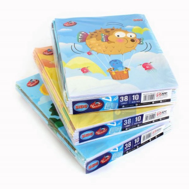 

Spesial Terkini BUKU TULIS SIDU 38 LEMBAR BUKU TULIS SEKOLAH 1 PACK ISI 1Pcs