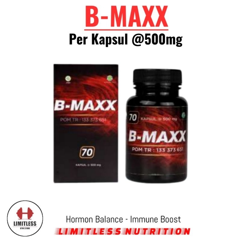 (PROMO) B-MAXX 500mg - 70 Kapsul B MAXX BMAXX