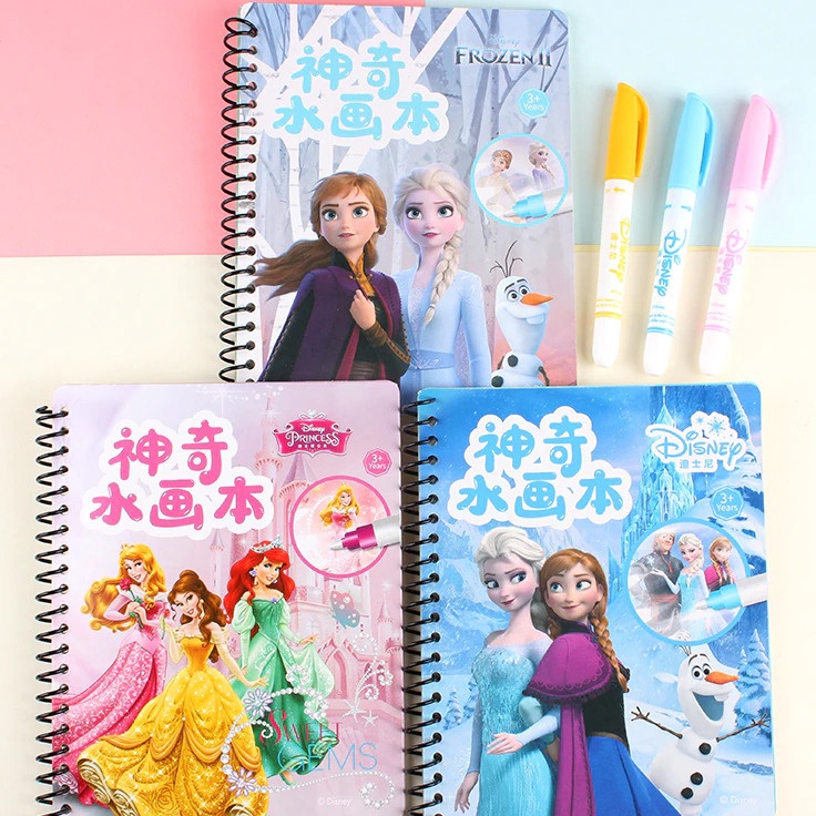 

Lebih Populer Magic Water Book Original Disney Children Magic Water Painting Book