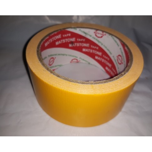 

Garansi Pemesanan Lakban kain kuning 2 inch x 11 meter cloth tape 48mm x 11 meter matstone