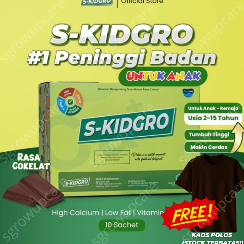 

Dear SKIDGRO Peninggi Badan Terbaik Untuk Anak FREE KAOS