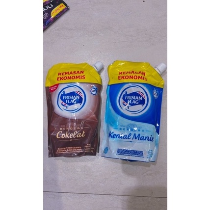 

Dijual kakak Frisian Flag Bendera Kental Manis Pouch 545gr expOKT 224