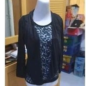 baju jas kaos motif macan tutul