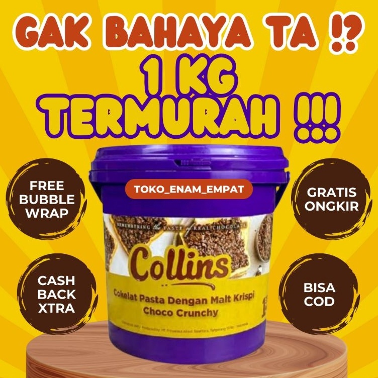 

Mega Max LIVE JATIM HARGA PALING MURAH PROMO OBRAL COLLINS CHOCO CRUNCHY 1KG 1 KILO KG KEMASAN ASLI PABRIK EMBER PAIL ORIGINAL COKLAT COKELAT SOKLAT CHOCOLATE CRISPY KRISPI MALT KRIUK KRIUK SELAI ENAK MANIS ANAK ANAK SUKA JAJAN CAMILAN SNACK ROTI KUE HAL