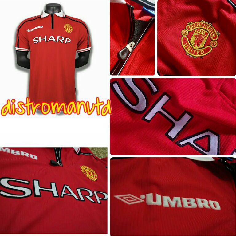 ART C7D5 Jersey MU Retro Clasic Treble Winners 1999