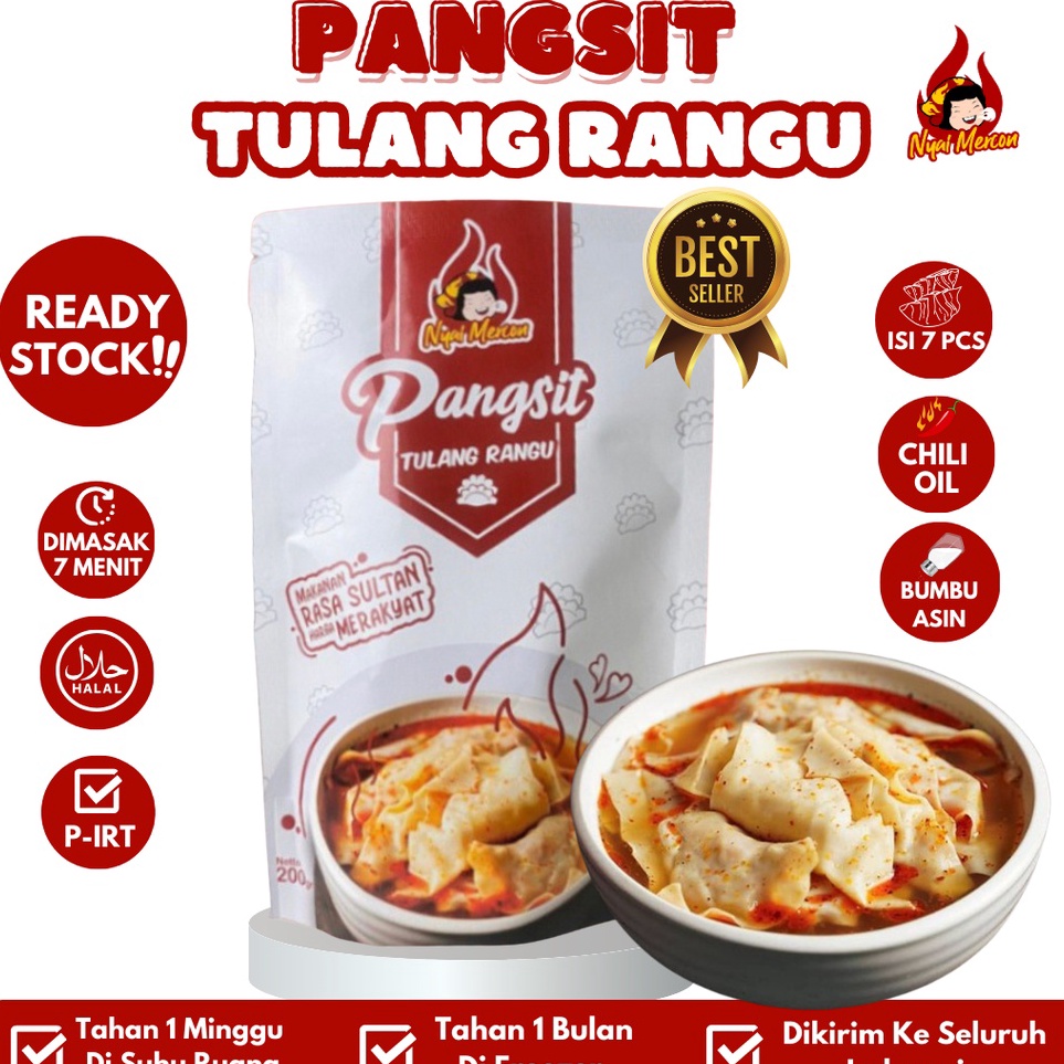 

Rekomendasi PANGSIT TULANG RANGU NYAI MERCON VIRAL