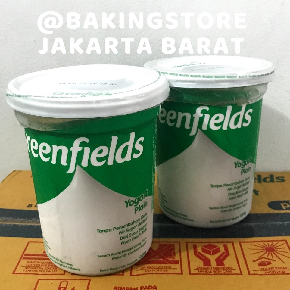 

New Product Greenfields Yogurt Plain Yoghurt Non Sugar 1 Kg