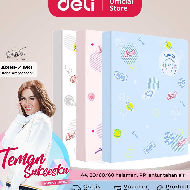 

Grosir Promo Deli Display Book Map File Dokumen A4 368 Halaman Warna Pastel 7267X 72495