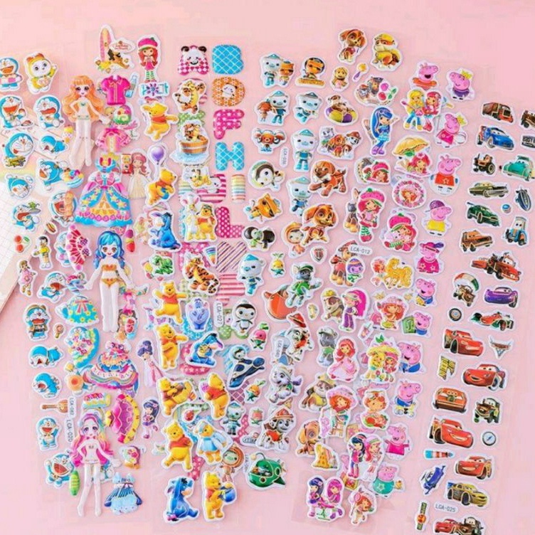 

Harga Laris 2 PCS STIKER PANJANG TIMBUL STICKER EMBOSS KARTUN MIX CEWEK COWOK