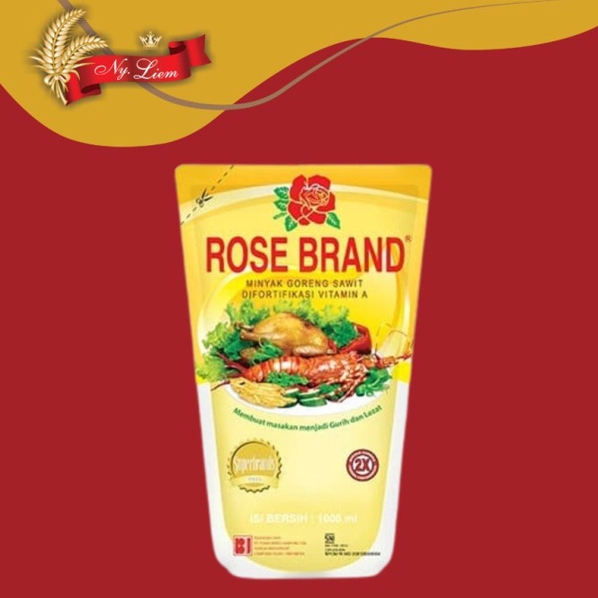

Baru PROMO ROSE BRAND Minyak Goreng 1 L