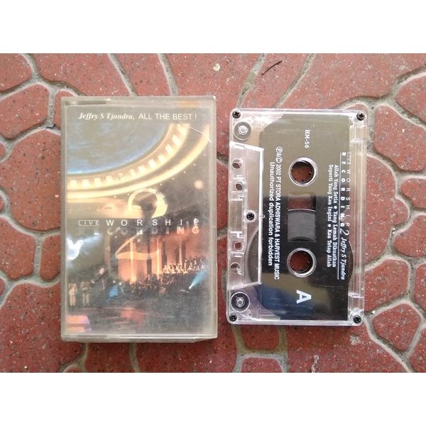 Kaset Live Worship Recording. All The Best - Jeffry S. Tjandra