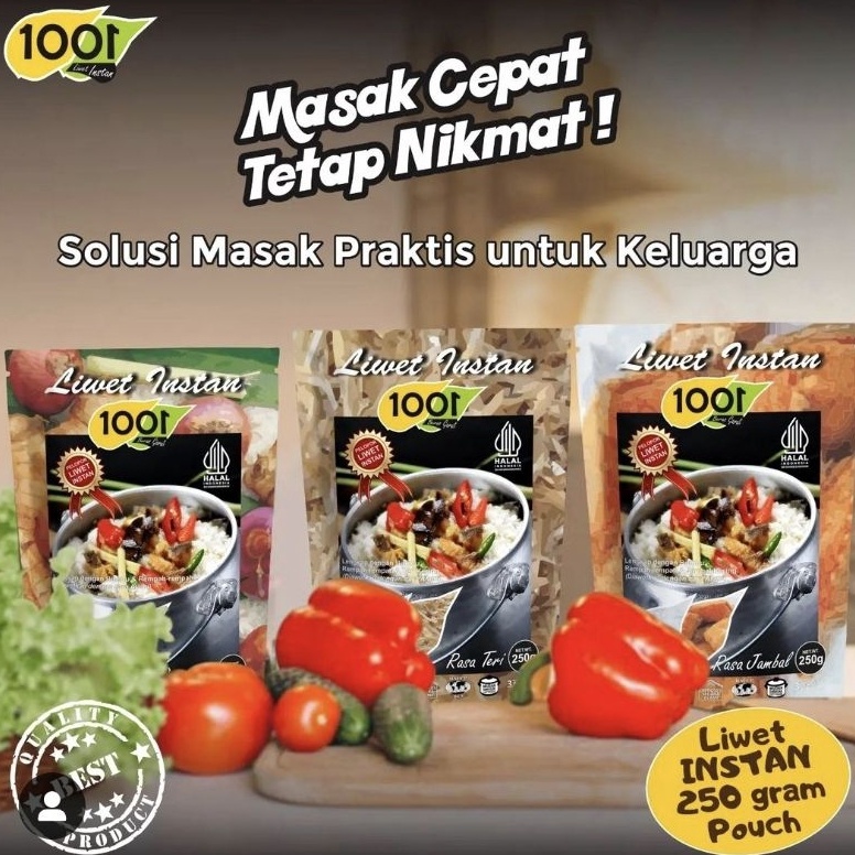 

Belanja Hore Nasi 11 LIWET INSTAN 25gr