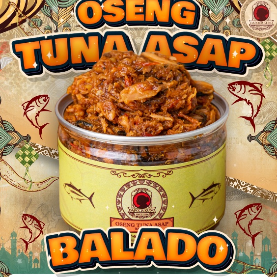 

Tren Baru Dapoer Kuno Oseng Tuna Asap Balado 25gr