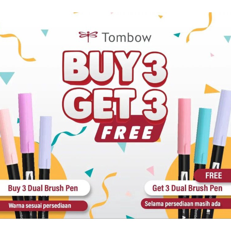 

Super Testimoni BELI 1 GRATIS 1 MINIMAL BELI 3 ABT TOMBOW DUAL TIP BRUSH PEN ART MAKER SPIDOL KUAS KALIGRAFI CAT AIR WARNA