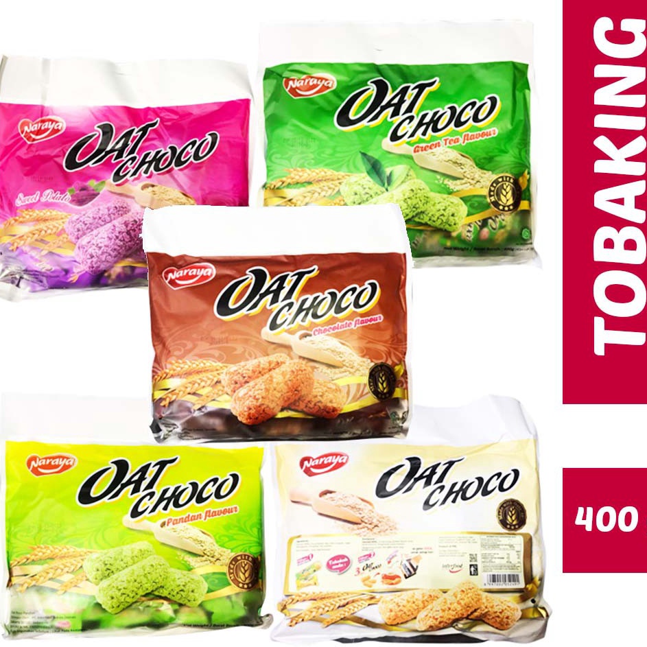

Barang baru Naraya Oat Choco Snack Oat Sereal Vanilla Pandan Green Tea Strawberry 4gr