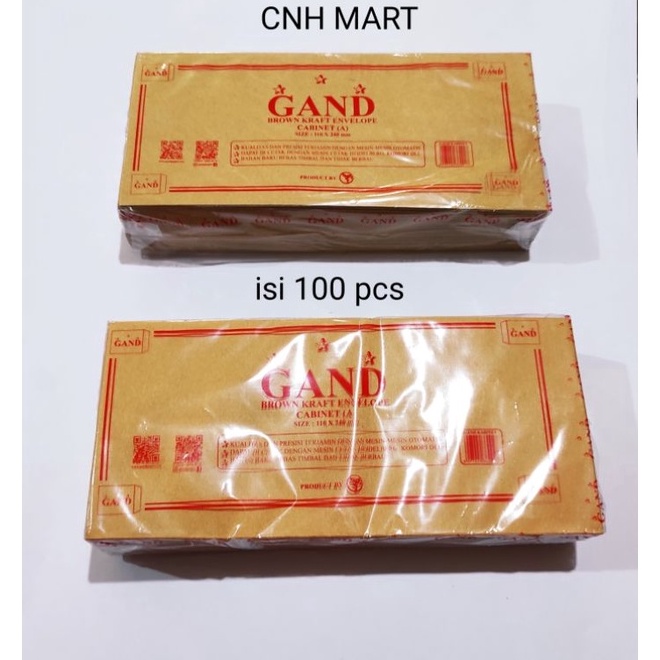 

Best Promo Amplop Coklat Gaji Gand Paper Amplop Coklat Kabinet Amplop Coklat Gaji No Seal 1 PCS Harga 1 Pak