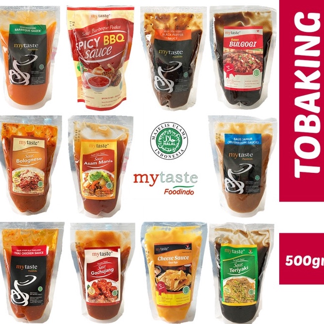 

Subsidi My Taste Saus Barbeque Blackpepper Teriyaki Bulgogi Thai 5gr