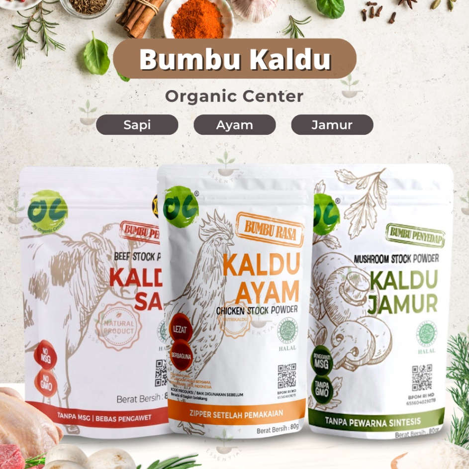 

Harga Terbaik Organic Center Kaldu Ayam Non MSG 8Gr Chicken Stock by Titi Kamal