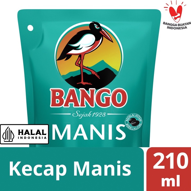 

Serba baru Bango Kecap Manis Pouch Flatpack 21Ml