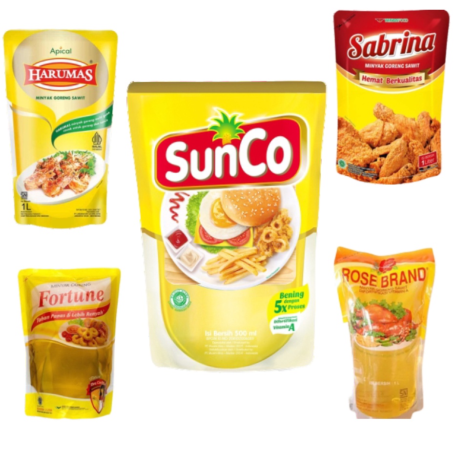 

Terjangkau Minyak Goreng Kemasan Pouch 1 Liter Murah Sunco dan 7 merk lainnya Lengkap