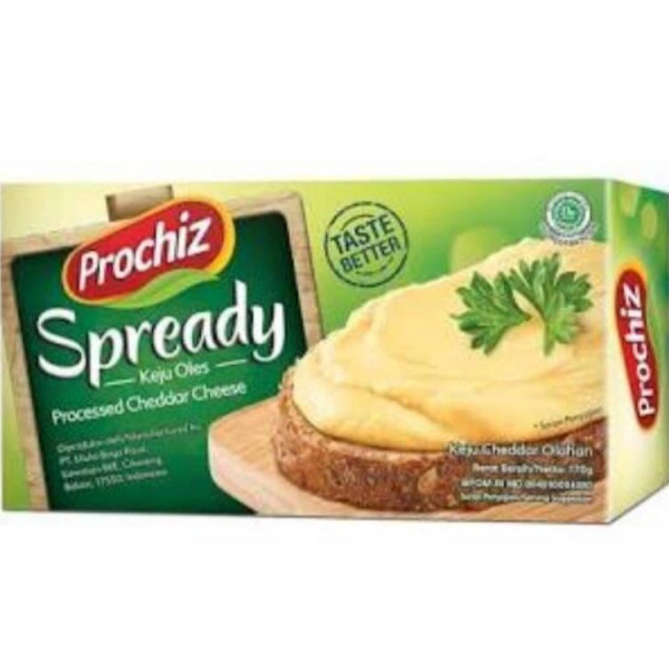 

Harga Promo PALING LAKU Prochiz keju spready 17 gr
