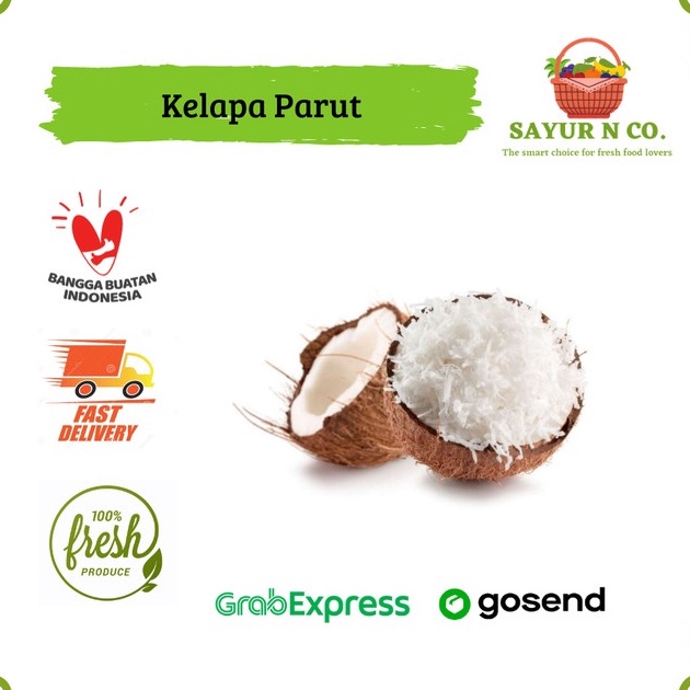 

COD NEWPRODUCT Kelapa Parut 1 Buah Sayur N Co Bekasi