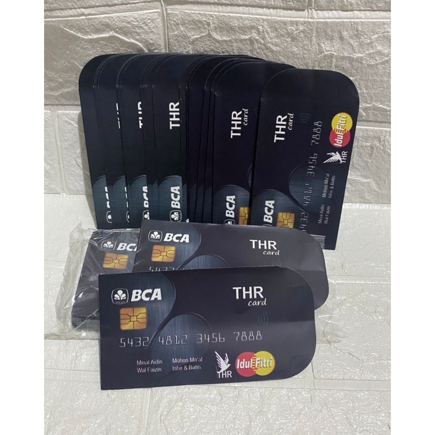 

Garansi Termurah Amplop ampau lebaran Atm uk medium isi 1 5 1 lembar BCA HITAM 1 LEMBAR