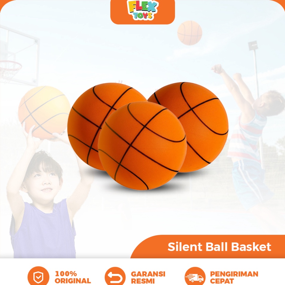 Diskon Ekonomis  Silent Ball BasketMainan bola basket silent anakpermainan bola basket