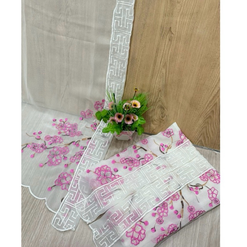 KAIN KEBAYA BORDIR  KARTINI SIFON CREPE