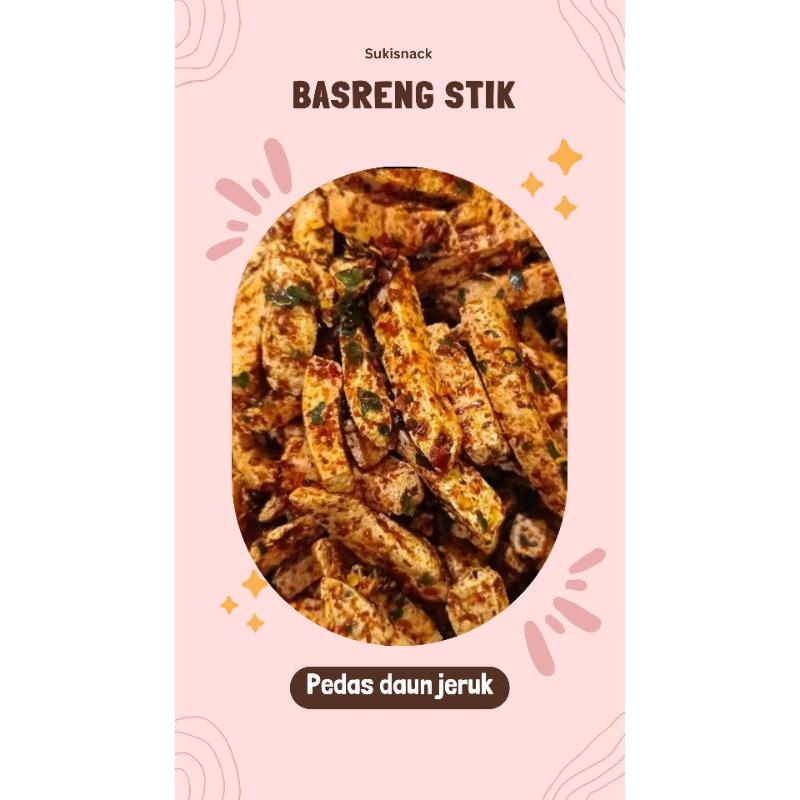 

basreng stik pedas daun jeruk 1kg