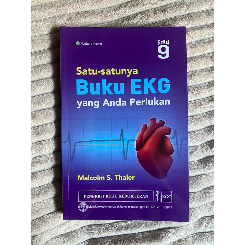 [PRELOVED] Satu-satunya Buku EKG Thaler Edisi 9 ORI