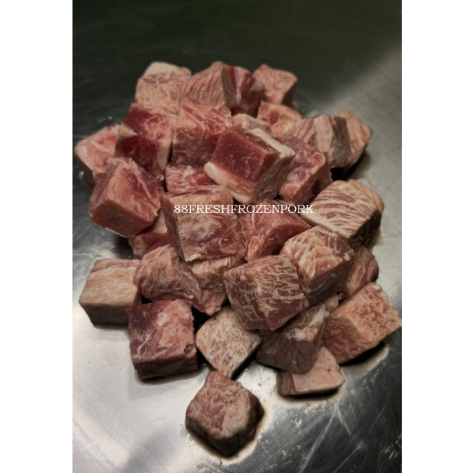 Saikoro Beef Wagyu Meltique Premium cube kemasan 500gram
