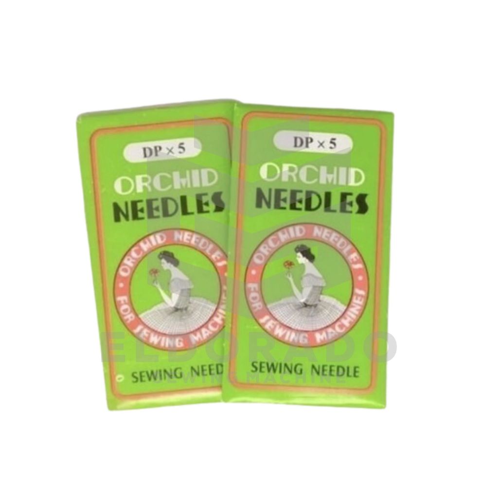 JARUM JAHIT DPX5 HIGH SPEED INDUSRTRIAL MERK F-STRONG DAN ORCHID NEEDLES DP X 5 NO 11 13 14 16 18 21