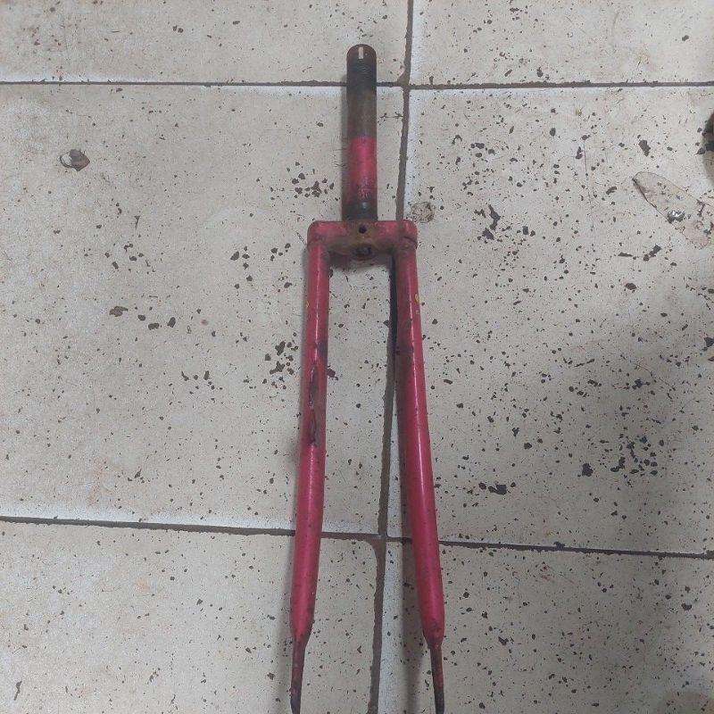 fork /garpu sepeda ukuran 20in sepeda cewe fork bekas