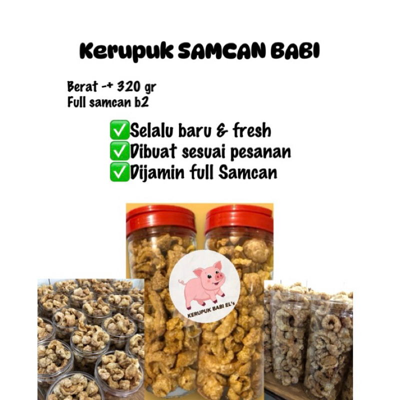 

kerupuk Babi SAMCAN