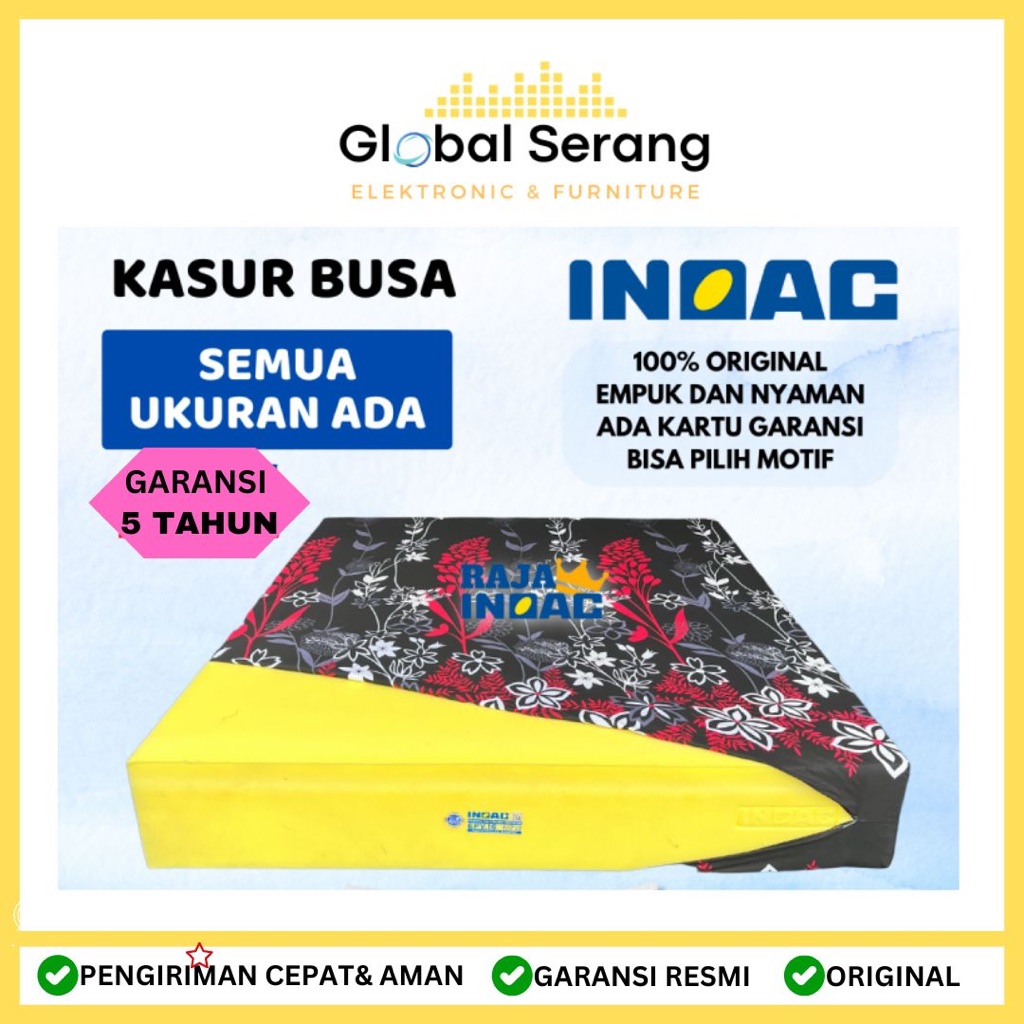 KASUR BUSA INOAC  serang dan cilegon (garansi 5tahun)